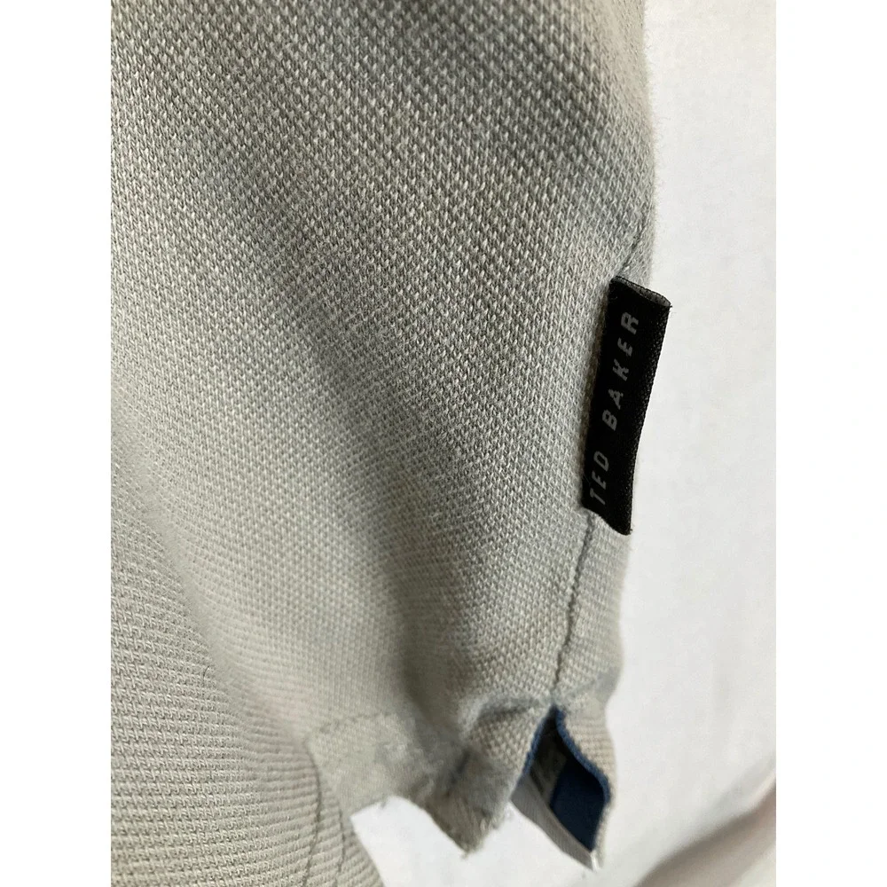 Ted Baker London‎ Polo Grey Casual Comfort Stretch Golf 5 / XL